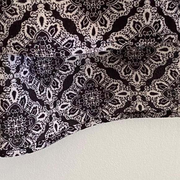 Pleione lightweight made in USA Pleione hi low hem blouse size M - Picture 6 of 8